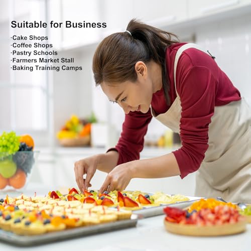 3 Inch Mini Quiche Pans 12 Pack (3*0.8IN)