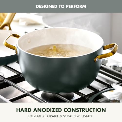 Nonstick Reserve Pro 10 Piece Cookware Set (Spruce Green / 10 Piece Cookware Set)