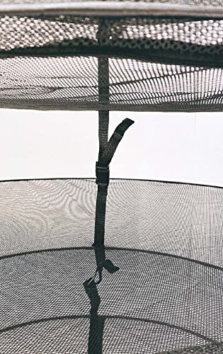 Herb Dry Rack Zipper Opening 3ft Adjustable Center Support Straps NO Sagging Fine Mesh Dry Net