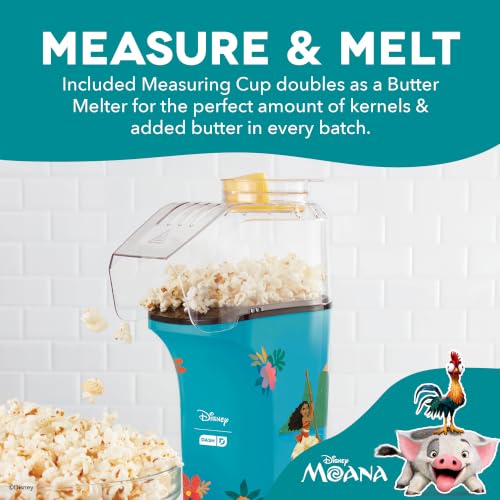 Disney Dash Moana Fresh Pop Popcorn Maker (Blue - Disney Moana / 16 cups)