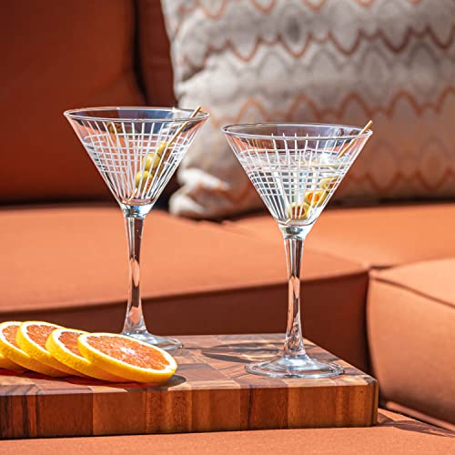 Matchstick Martini Glass (4 Count)