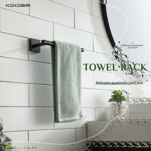 Bathroom Towel Bar Hand Towel Holders Wall Mount Toilet Kitchen Cabinet Paper Holder Stainless Steel Bath Accessories Oil Rubbed Bronze 2 Pack (Oil Rubbed Bronze / 2 Pack)