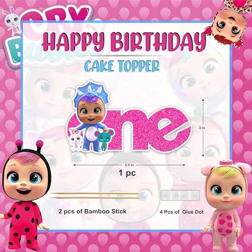 Cri Babes One Cake Topper