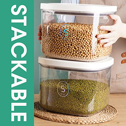 Airtight Rice Container 10 Lbs (5.28Qt-Square)
