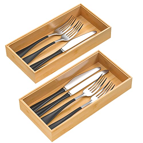 Silverware Tray for Drawer (12" x 6" x 2")