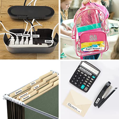 E10 Bluetooth Label Maker with 3 Tapes & Carrying Case (Green)
