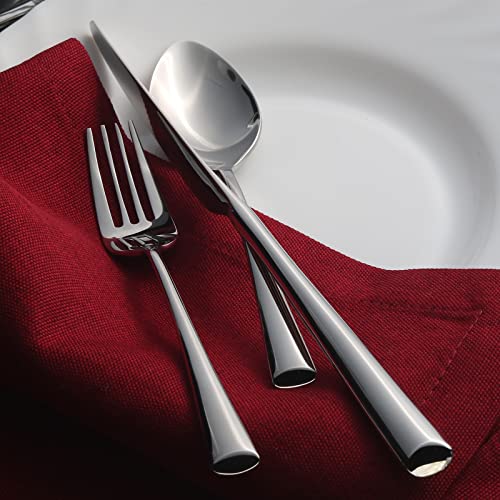 Bailey 20 Piece Forged Silverware Set Stainless Steel Flatware Set (Sliver / 20 pieces for 4)