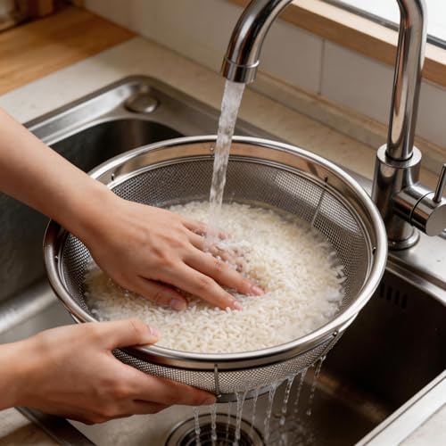 Fine Mesh Strainer for Kitchen (1.5 Qt)