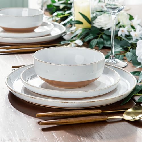 Dinnerware Sets for 8 (White / Service For 8(24Pcs))