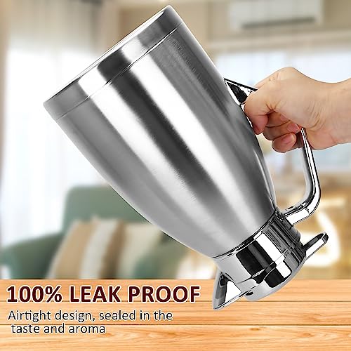 Coffee Carafes for Keeping Hot (61oz Silver)