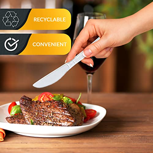 Heavy Weight Disposable Plastic Knives (Knives)