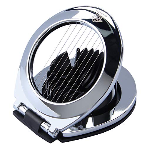 Multi Function Stainless Steel Egg Slicer for Hard Boiled Eggs