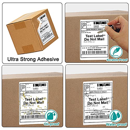 2 Rolls 4x6 Direct Thermal Shipping Labels