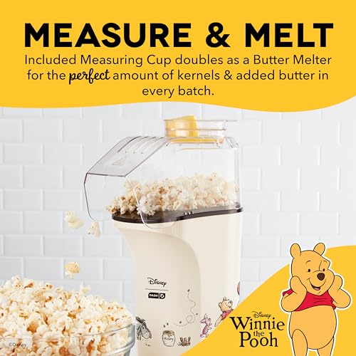 Disney Dash Winnie the Pooh Fresh Pop Popcorn Maker (Winnie the Pooh / 16 cups)