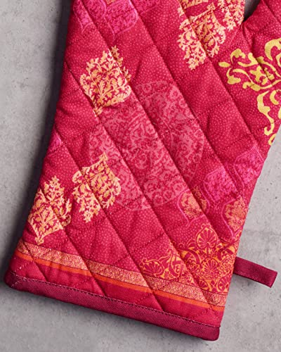 Maison d'Hermine Oven Gloves 100% Cotton Oven Mitt (045 - Versailles / 7.5" x 13" (Oven Mitt))
