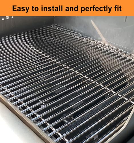 17.5" Stainless Steel Grill Grates (Fits Weber Spirit II & Spirit 200 Series Grills)
