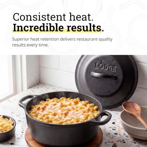 Cast Iron Dutch Oven with Loop Handle (2 Quart / Serving Pot)