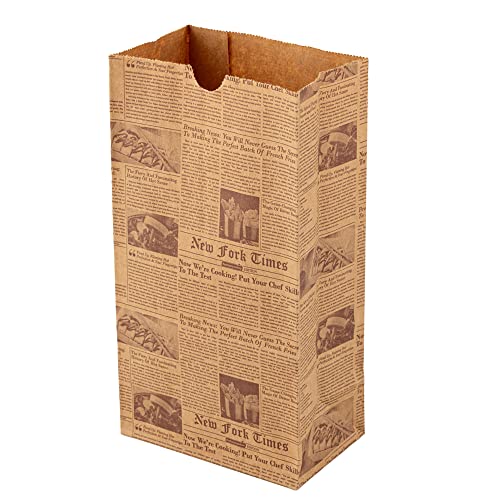 Kraft Paper Newsprint Bag (4 lb / Kraft Newsprint)