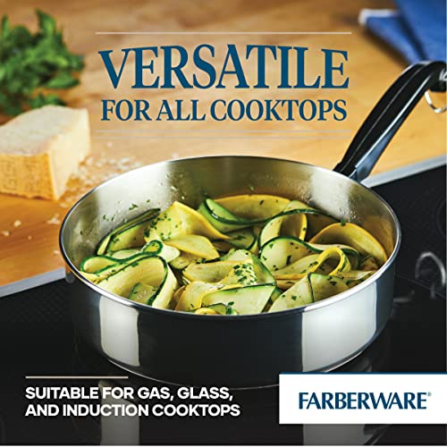 Classic Series Stainless Steel Saute Pan with Lid