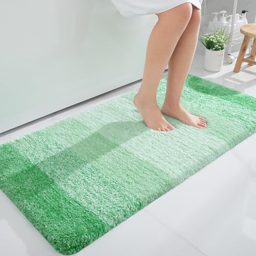 Bathroom Runner Rug 47x24 (47" X 24" / Green)
