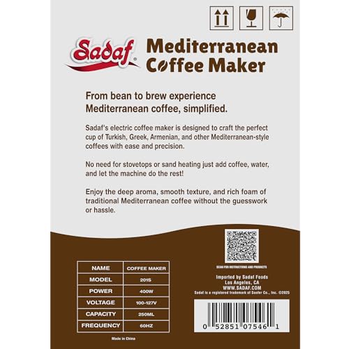 One Touch Mediterranean Coffee Maker (Gold)