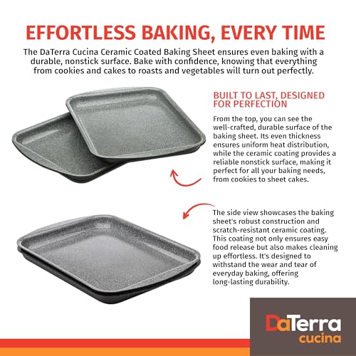 Nonstick Ceramic Coated Baking Sheet Twin Pack