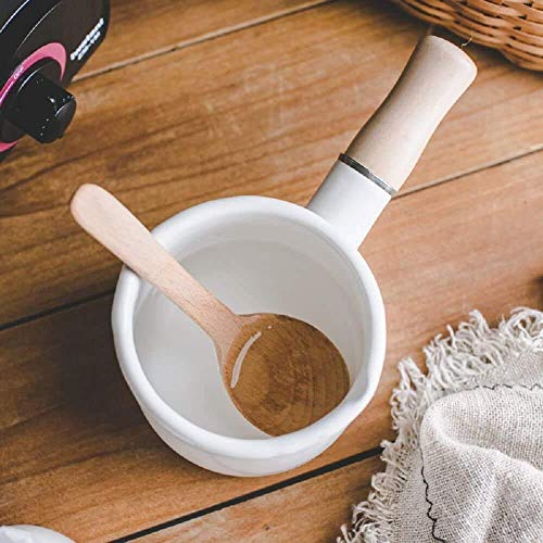 Enamel Milk Pot (Cherry)