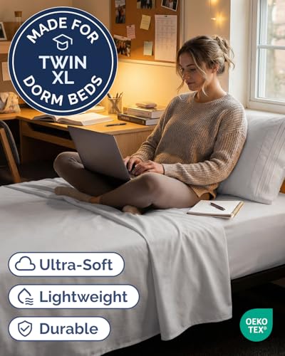 Twin XL 3 Piece Sheet Set (03 - Light Grey / Twin XL)