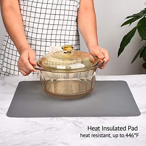 Silicone Mats for Kitchen Counter (2 Count)