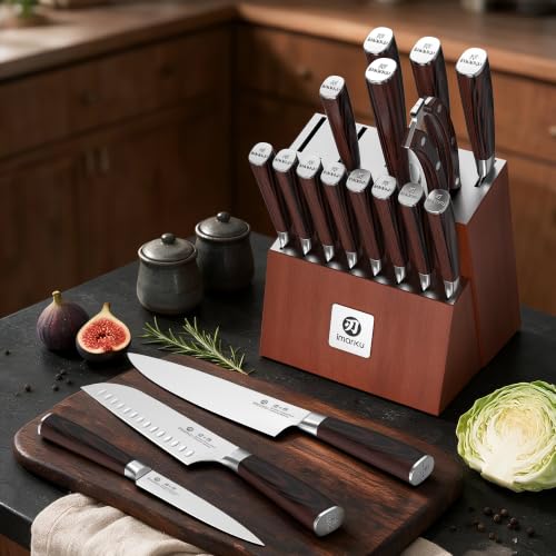 18 Piece Gyutou High (Reddish Brown)