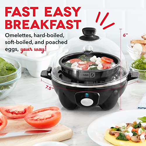 Rapid Egg Cooker (6 Eggs / Black)