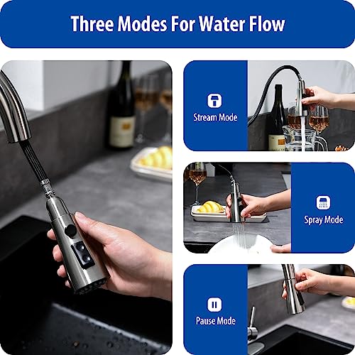 Touchless Kitchen Faucet (Brushed Nickel)