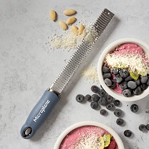 Premium Zester Grater in Denim Blue