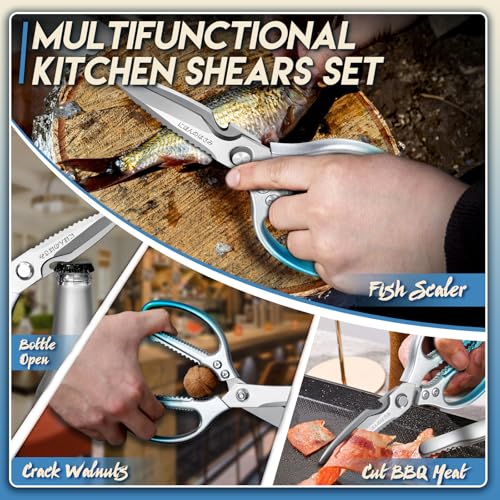 Kitchen Scissors Shears Set (2 Count)