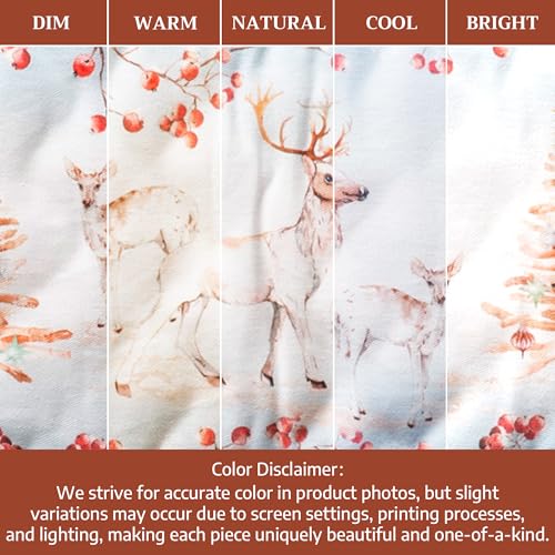 Double Oven Mitts 100% Cotton Double Oven Glove (113 - Fairy Tale Forest / 7" x 35" (Double Oven Mitt))