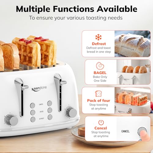 Toaster 4 Slice (4 Slice / White)