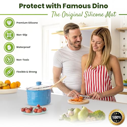 Premium Silicone Mat 25" x 17" Cooking Mat Thick Heat Resistant