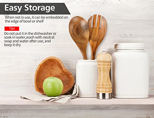 10.2in Wood Salad Servers (Salad Servers)