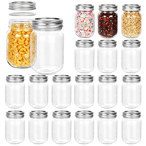 12 oz Glass Mason Jar (12oz,20 Pack)