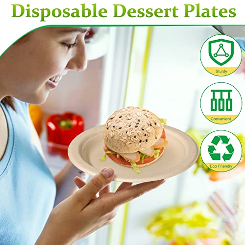 Small Paper Plates 6 inch (6 inch 150 pack)