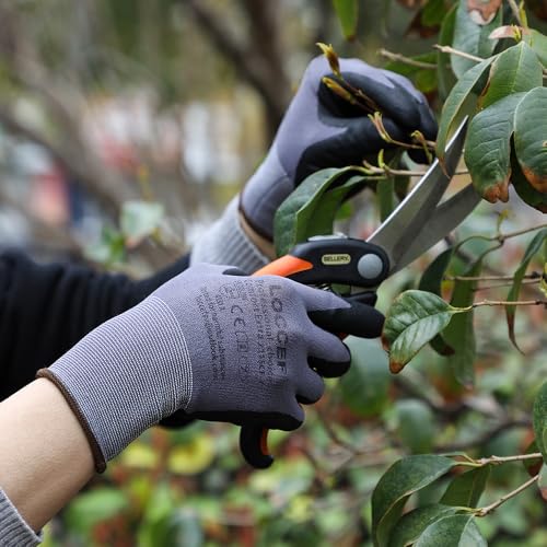 Safety Work Gloves MicroFoam Nitrile Coated (144pairs-grey)
