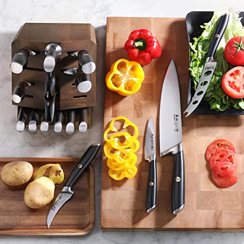 L Series 17 Piece German Steel Forged Knife Set