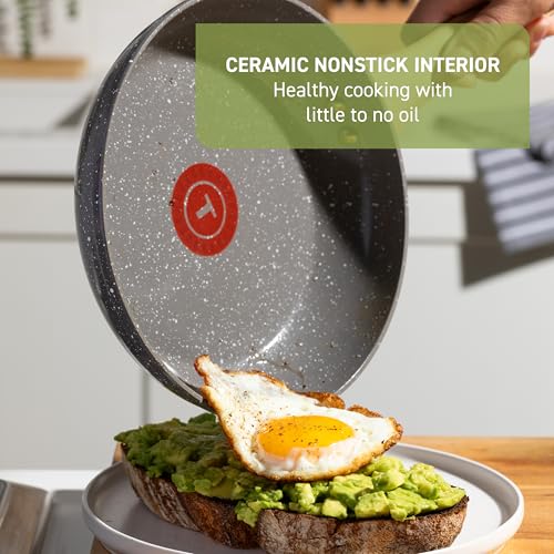 Revive Ceramic Cookware Sets (Stone Gray / 12-Piece)