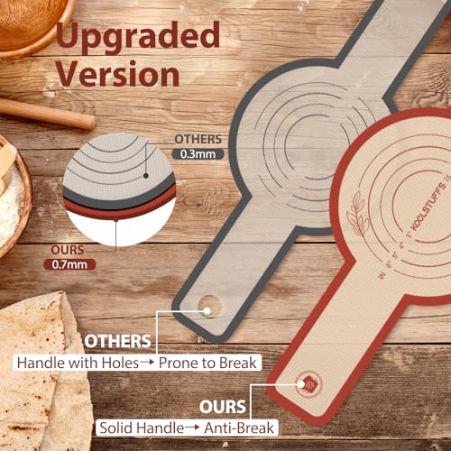 Silicone Bread Sling for Dutch Oven (Red / Oval and Round)