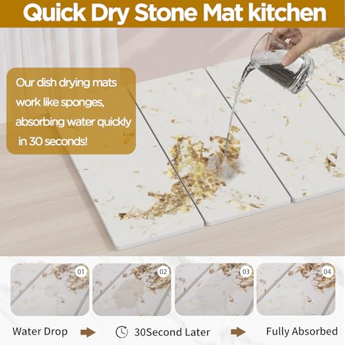 Stone Drying Mat for Kitchen Counter
