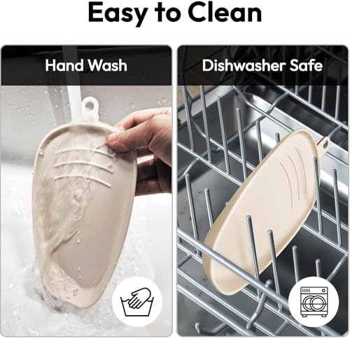 Unbreakable Large Silicone Spoon Rest for Stove Top