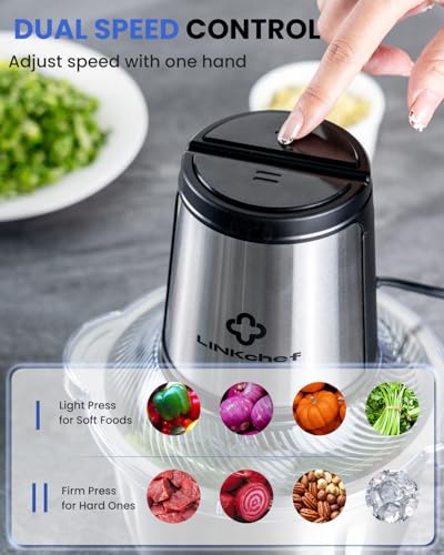 Food Processor (Bright Silver and Black)
