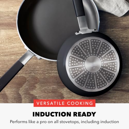 X Bobby Flay 16 Piece Ceramic Nonstick Cookware Set (16 Piece Cookware Set / Black)