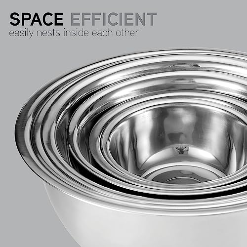 Stainless Steel Mixing Bowls Set