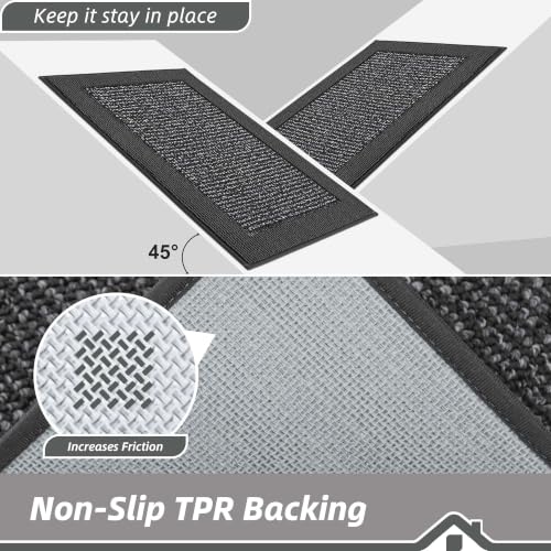 Indoor Door Mat 24" x 36" (Charcoal / 24" X 36" (Rectangular))